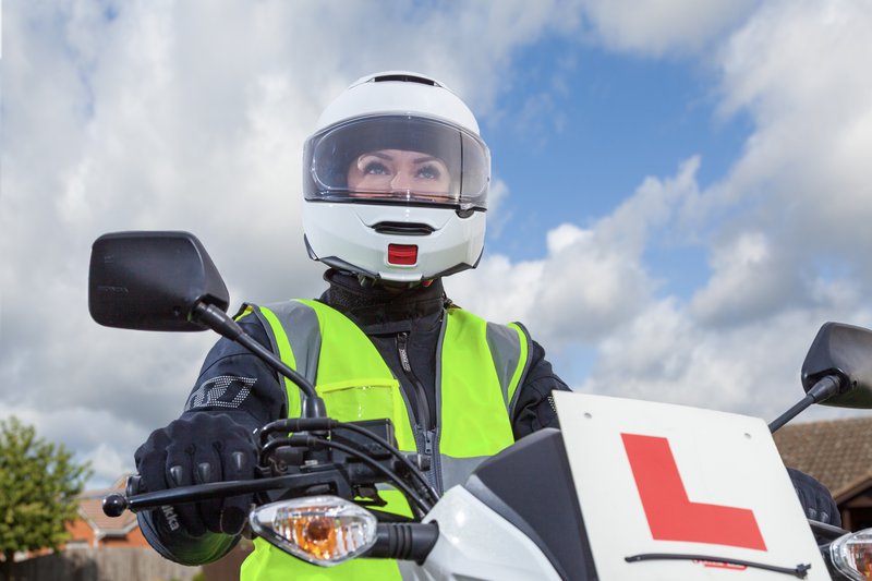 Learner motorcyclist