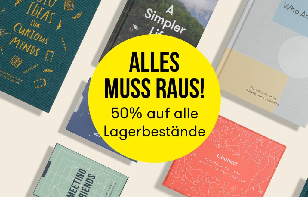 Großer Sale – 50% Rabatt auf alle Shopprodukte image