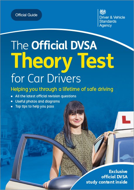 Official DVSA Theory Test for Car Drivers front cover